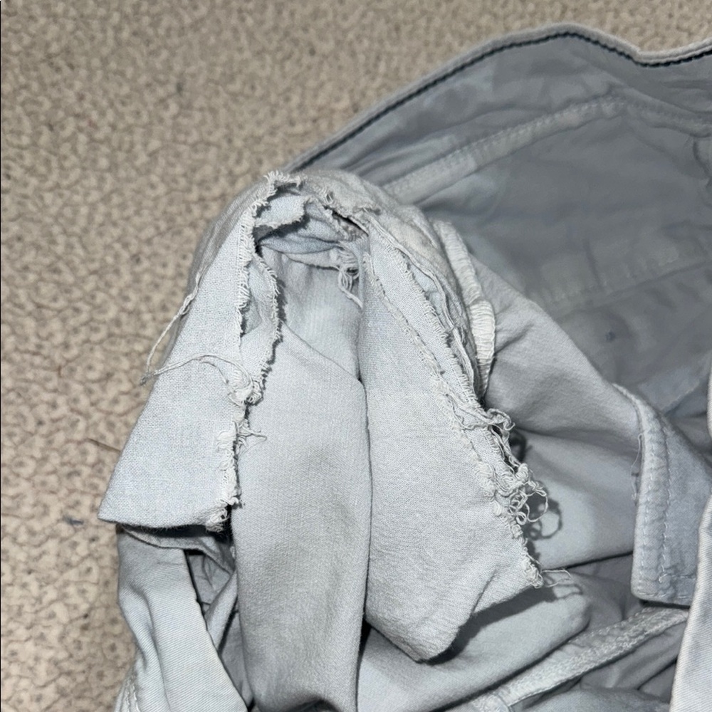 American Eagle Outfitters Gray Flat Front Shorts - Picture 4 of 5